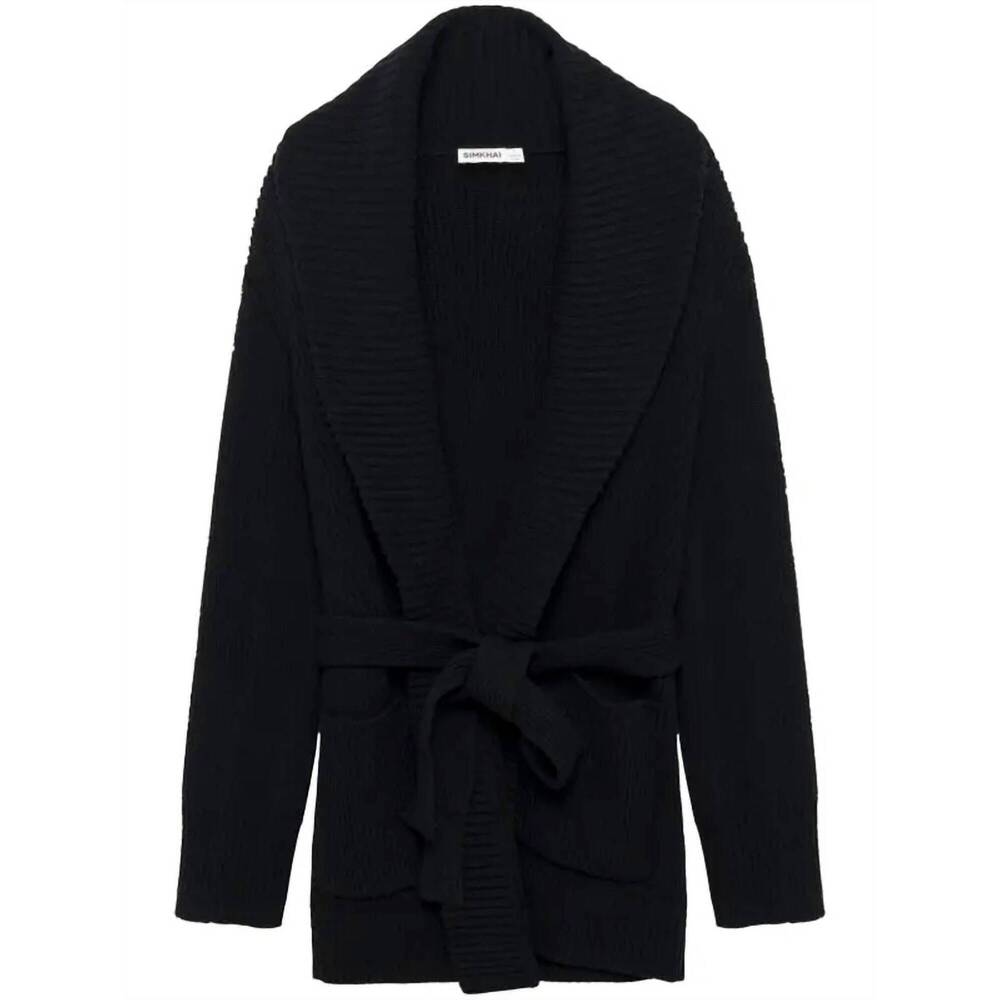NEW SIMKHAI romani cardigan in black - Picture 3 of 3